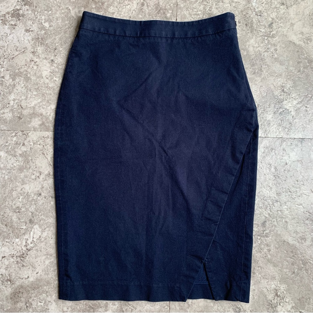 Banana Republic Classic Navy Pencil Skirt